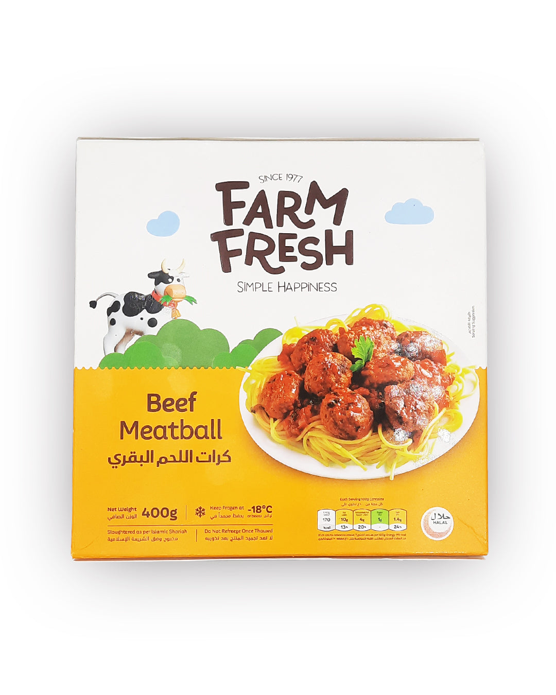 FARM FRESH BEEF MEATBALL 400G