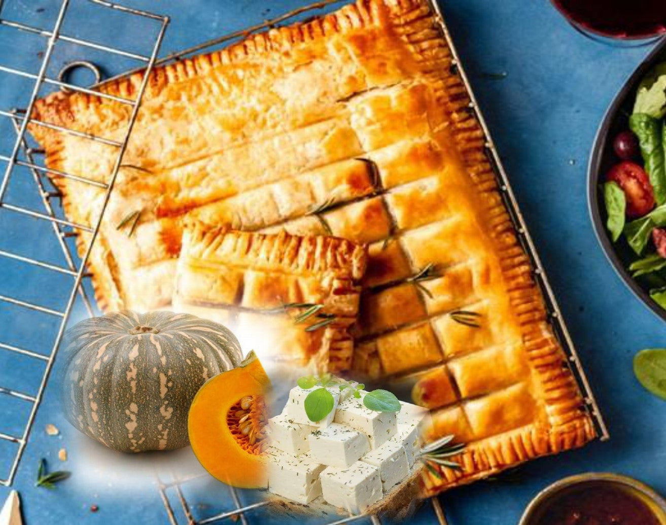 PUMPKIN & FETA BRAAI PIES