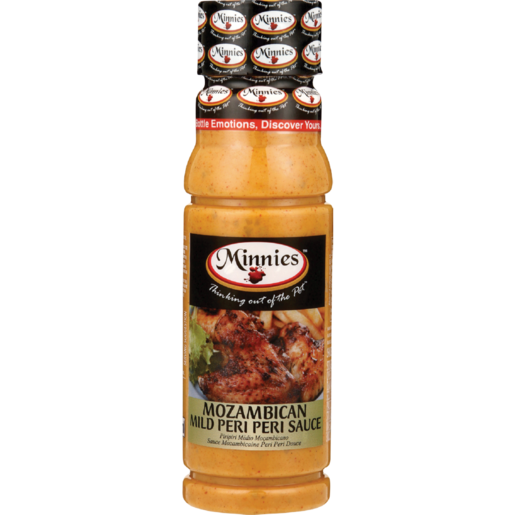 MINNIES MOZAMBICAN MILD PERI PERI SAUCE 250ML