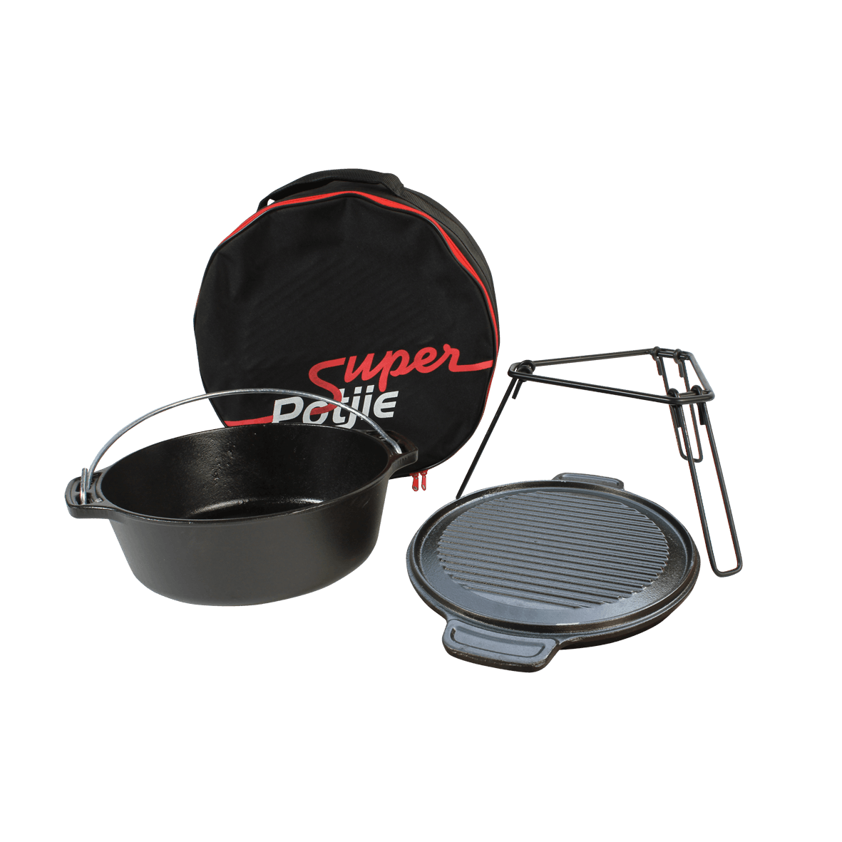 LK SUPER POTJIE NO 12 (COMPLETE WITH BAG)