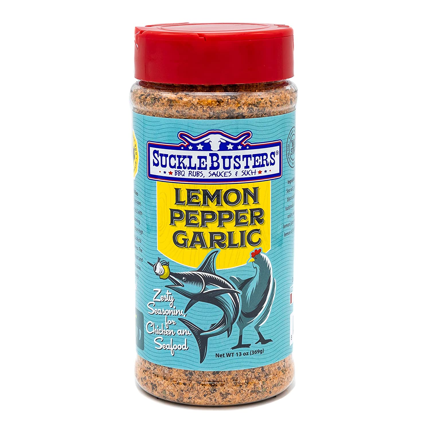 SUCKLE BUSTERS LEMON PEPPER GARLIC