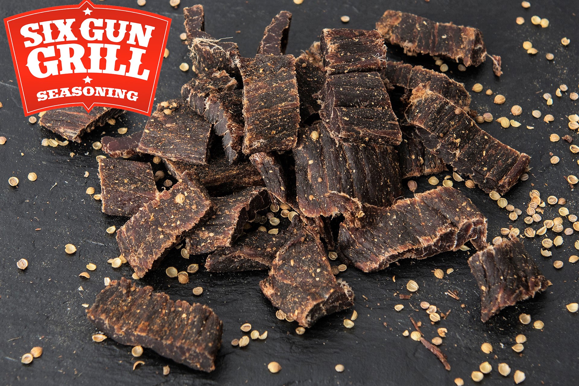 BEEF BILTONG STICKS SIX GUN TRADITIONAL (CHOOSE WEIGHT)