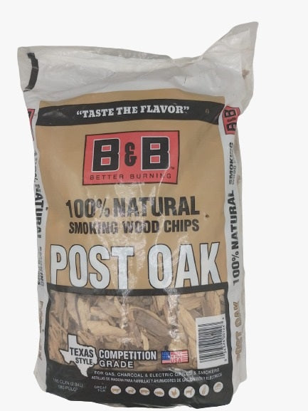 B&B POST OAK  CHIPS