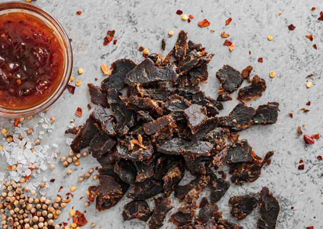 BEEF BILTONG STICKS CHUTNEY & CHILLI (CHOOSE WEIGHT)