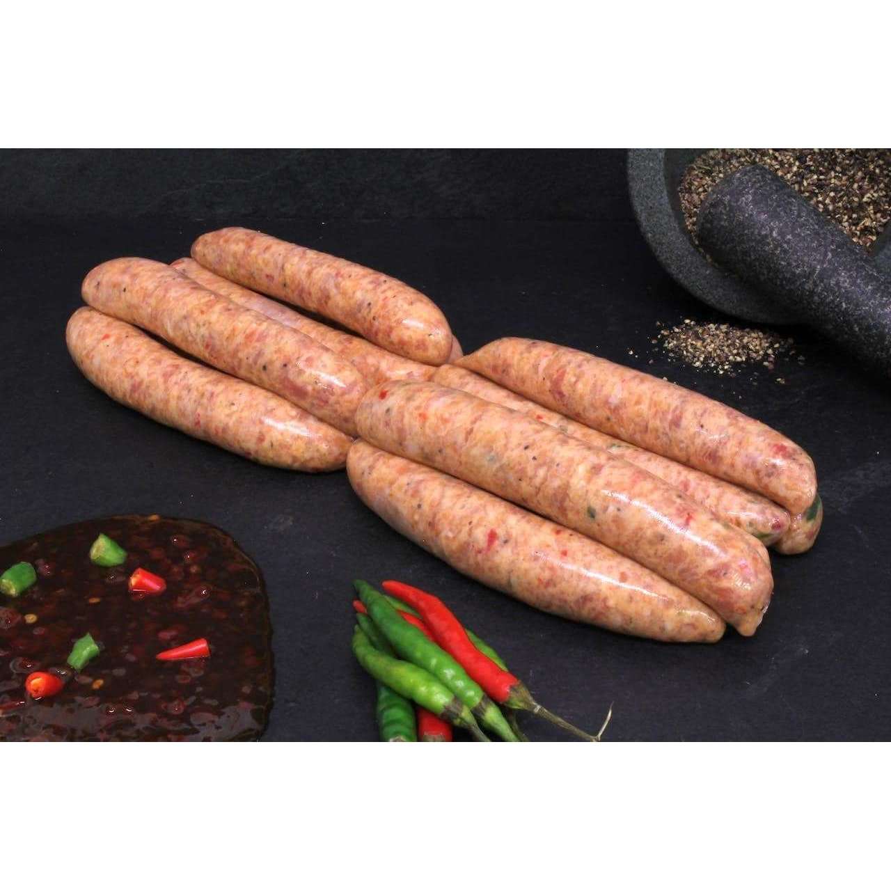 نقانق دجاج بالكيلو (اختر النكهة)