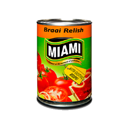 MIAMI TOMATO AND ONION BRAAI RELISH 410G
