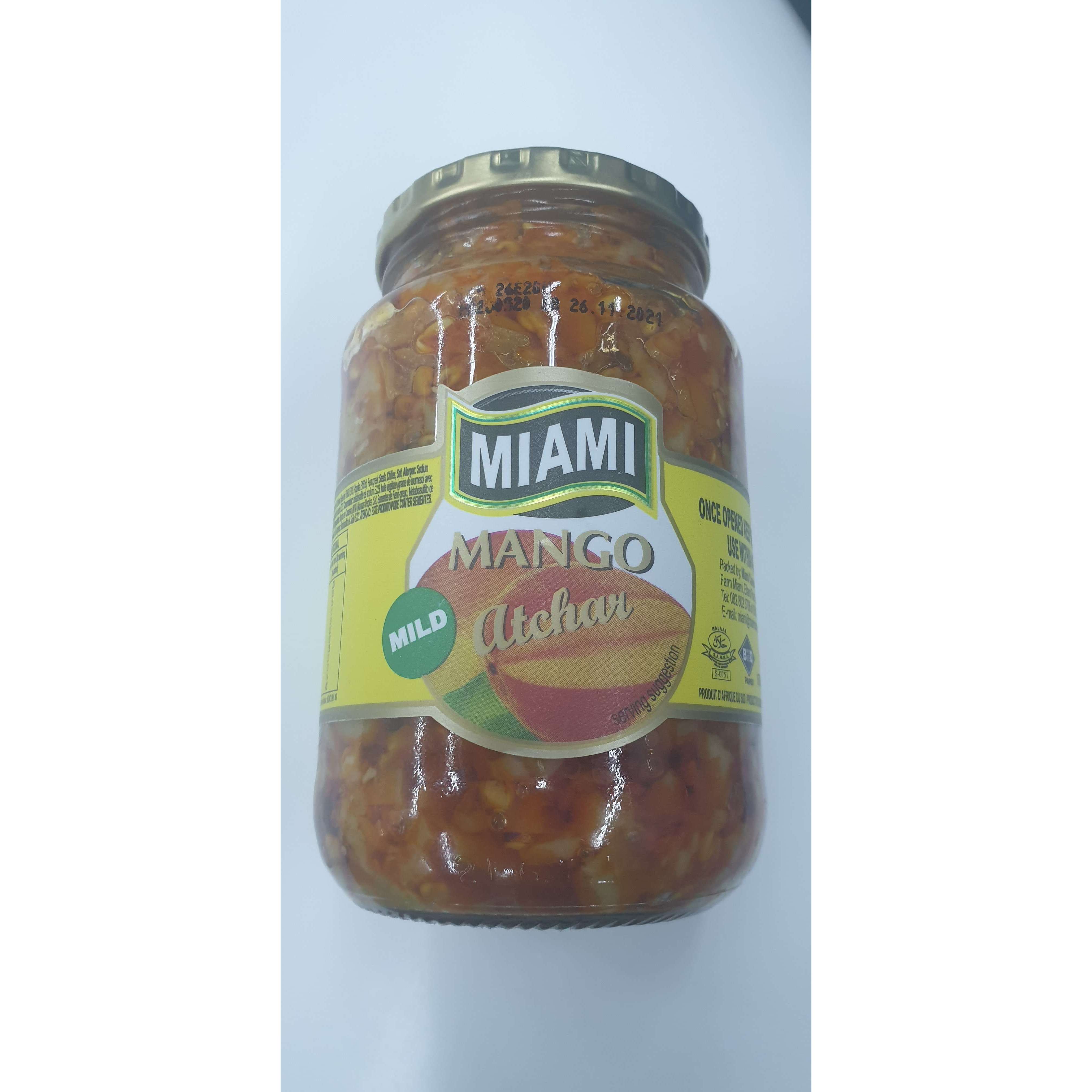 MIAMI ATCHAAR MANGO 400G hot