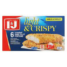 I&J LIGHT & CRISPY 500G GARLIC