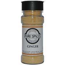 PURE SPICES GINGER GROUND 100ML BOTTLE