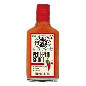 FFF PERI PERI SAUCE NO ADDED SUGER 200ML