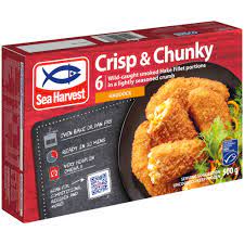 SEA HARVEST CRISP&CHUNKY HADDOCK 500G