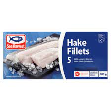 SEA HARVEST HAKE FILLETS 800G