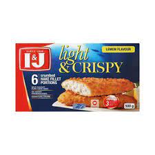 I&J Light & Crispy Lemon 500 g