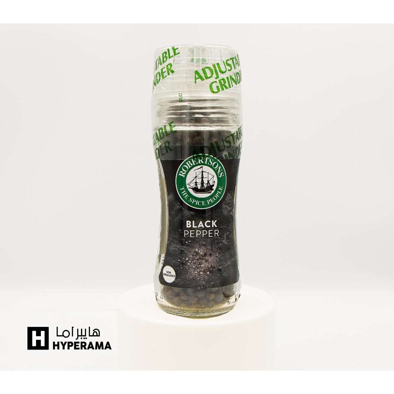 ROBERTSON BLACK PEPPER GRINDER 57G