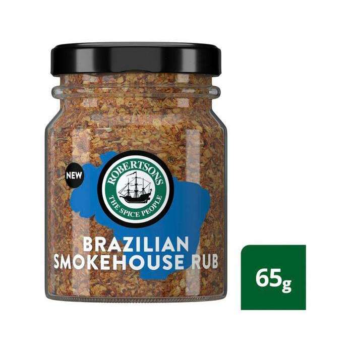 ROBERTSONS SPICE BOTTLES 65G SMOKE/HS RUB