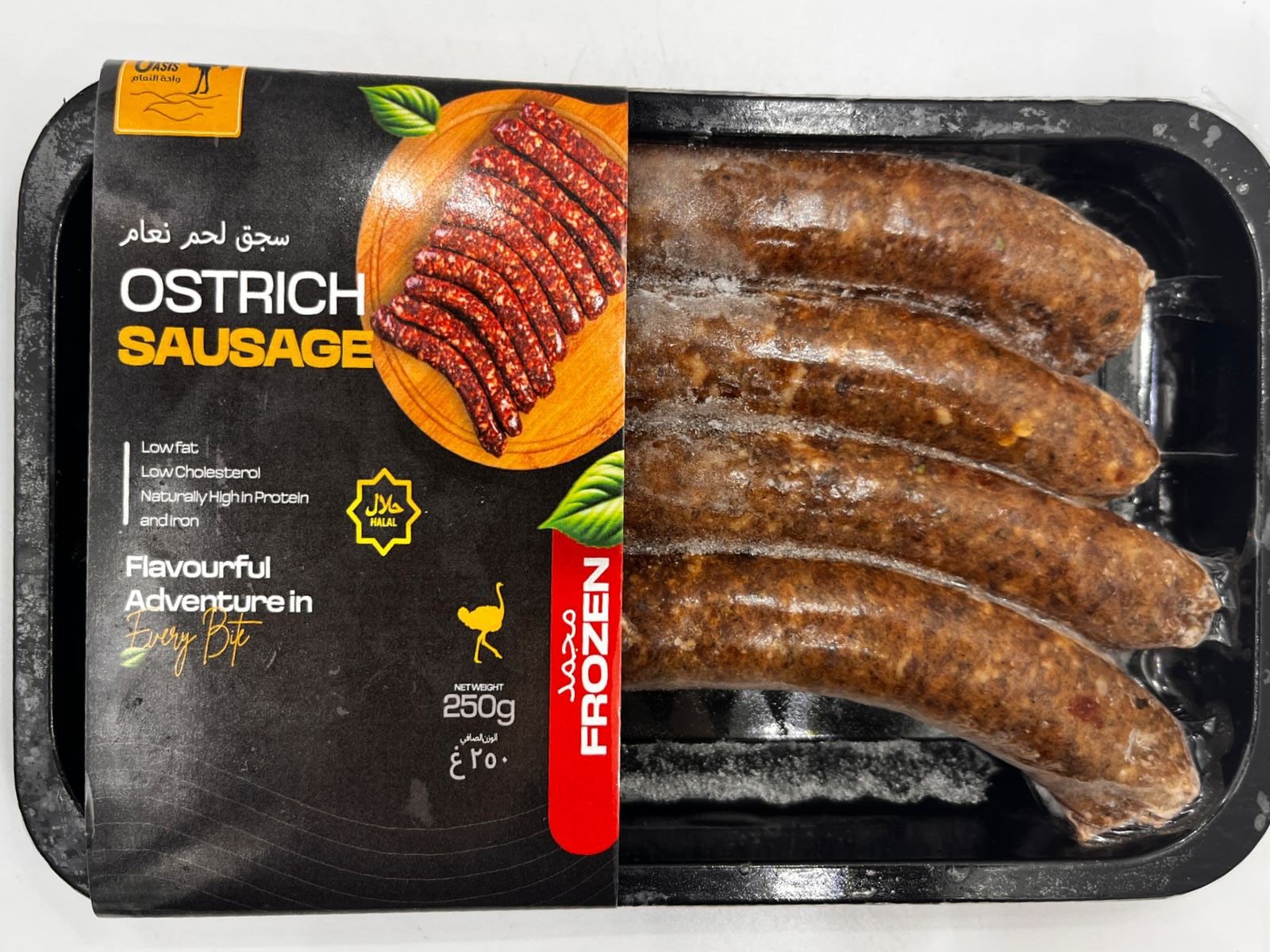 Ostrich Sausage 500g