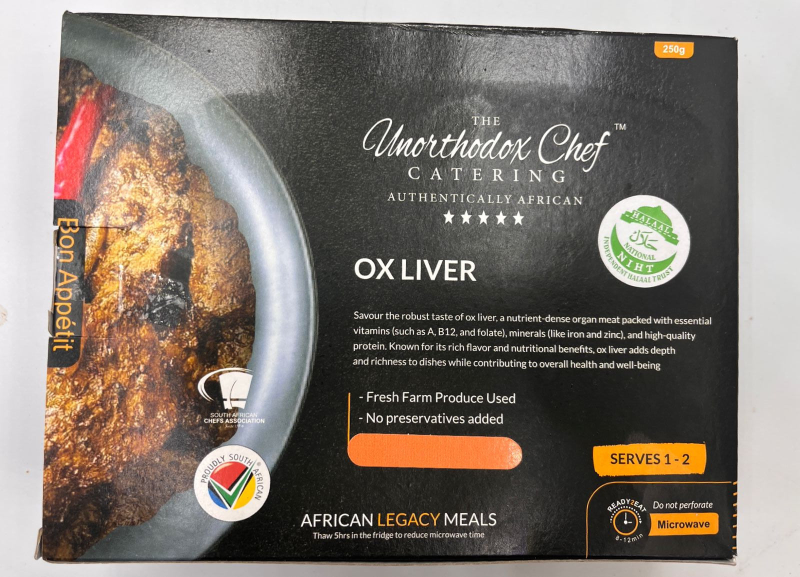 Ox Liver Pack 250g