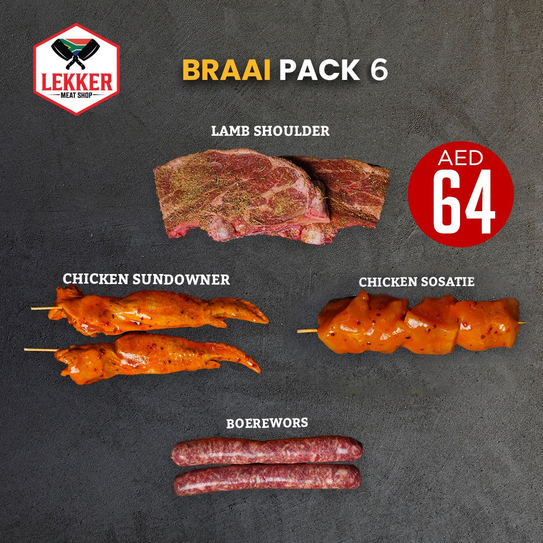 Lekker Braai Pack 6