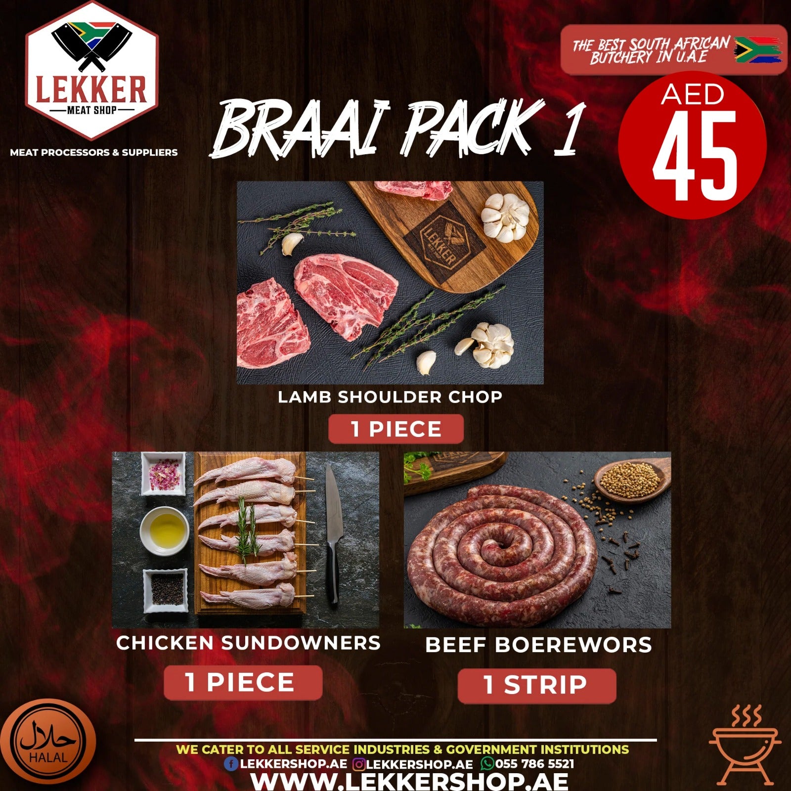 BRAAI PACK 1
