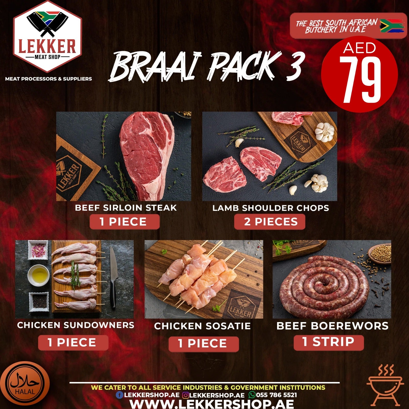 BRAAI PACK 3