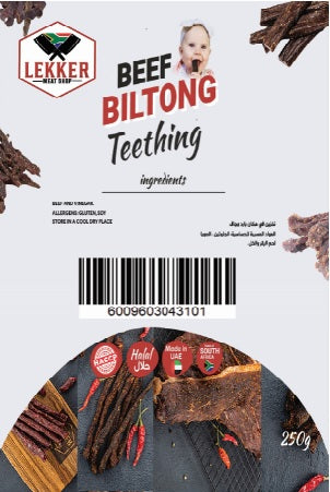 BEEF TEETHING BILTONG (CHOOSE WEIGHT)