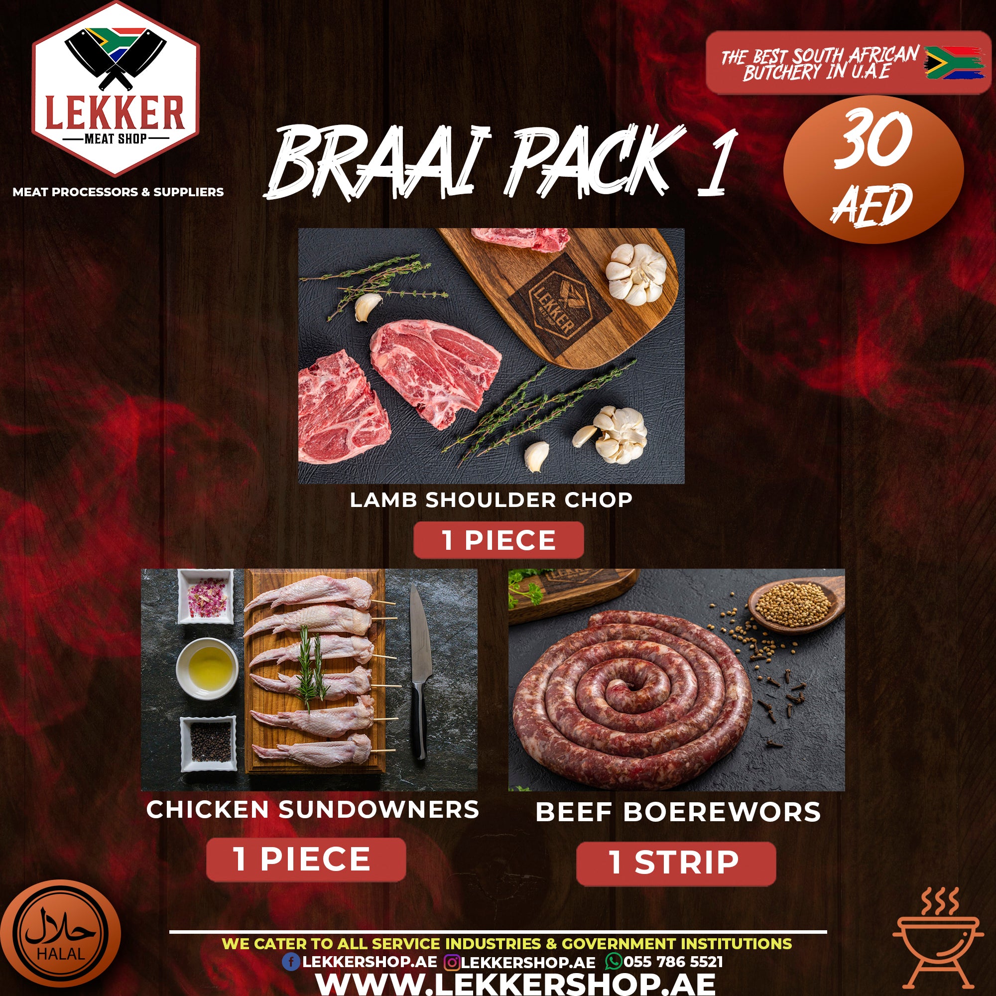 BRAAI PACK 1