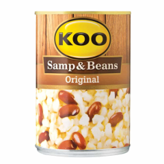 KOO CANNED SAMP AND BEANS 410G