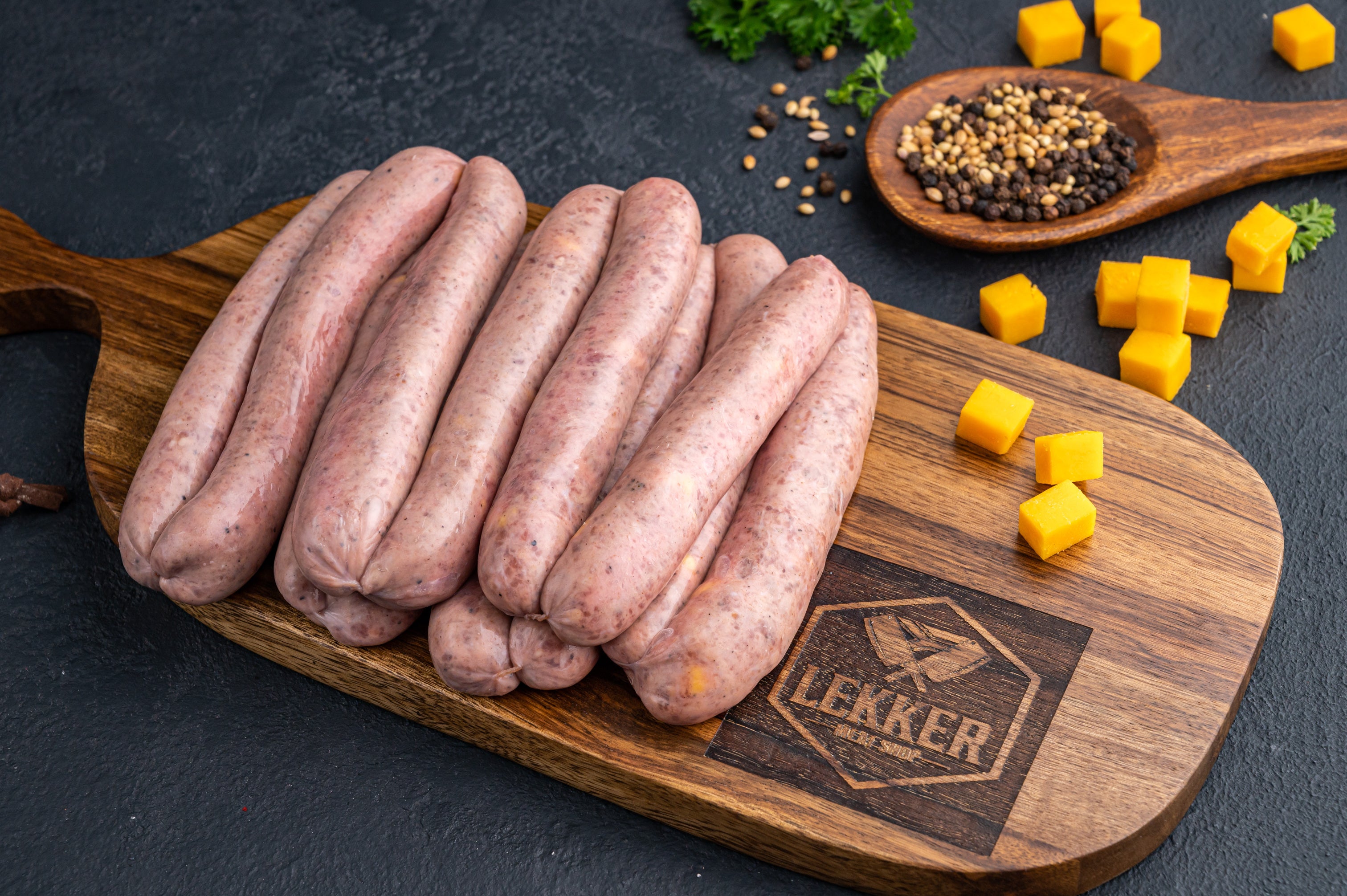 BEEF SAUSAGE (CHOOSE FLAVOUR & WEIGHT)