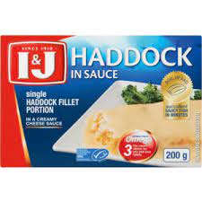 I&J Haddock in cheese sauce 200 g
