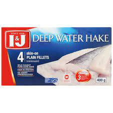 I&J Deep Water Hake Fillets 400 g