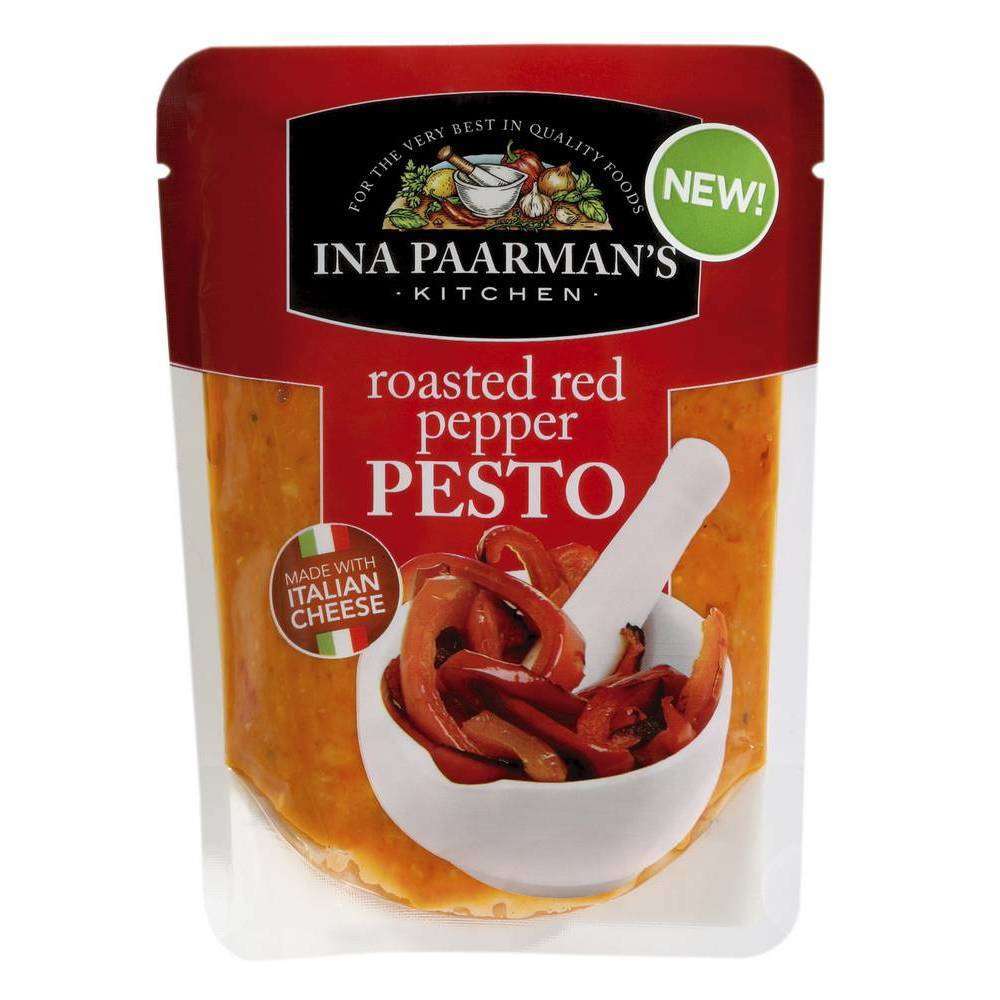 INA PAARMAN'S ROASTED RED PEPPER PESTO 125G